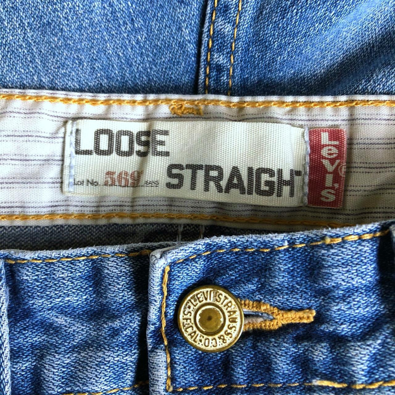 Vintage 90s Levi’s 569 Cutoff High Waisted Shorts